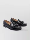 Stuart Weitzman Loafers With Studded Detailing And Tassel Embellishment