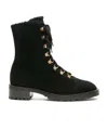Stuart Weitzman Woman Ankle Boots Black Size 5.5 Leather In Black