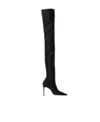 Stuart Weitzman Logo Boots In Black