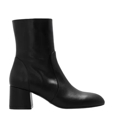 STUART WEITZMAN STUART WEITZMAN FLAREBLOCK SIDE-ZIP ANKLE BOOTS