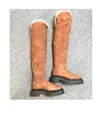 Stuart Weitzman Bedford Suede Thigh-high Boots In Multicolor