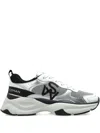Stuart Weitzman Logo-embellished Sneakers In White