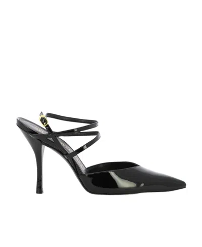 STUART WEITZMAN LOGO HIGH HEELS