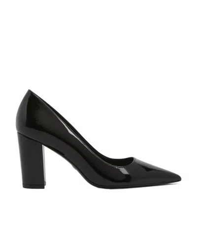 Stuart Weitzman Logo High Heels In Black