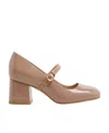 Stuart Weitzman Patent Leather Stuart Mj Pumps 60 In Nude