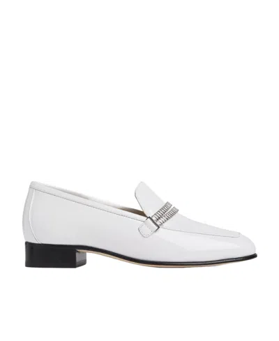 Stuart Weitzman Logo Love Shoes In White