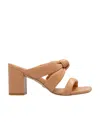 Stuart Weitzman Logo Slippers In Brown