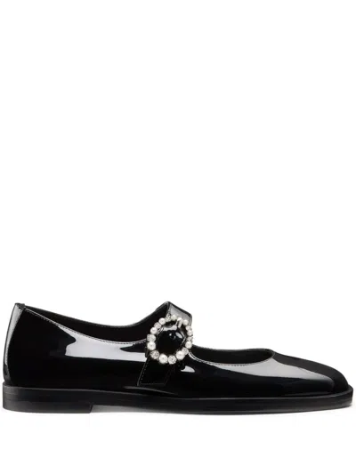STUART WEITZMAN LORALEI CRYSTAL BALLERINA SHOES