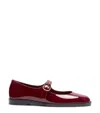 STUART WEITZMAN STUART WEITZMAN, LORALEI MARY JANE, LOAFER UND FLACHE SCHUHE, ROSEWOOD, PATENT-LEDER