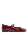 Stuart Weitzman Flats In Red