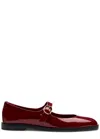 Stuart Weitzman Flats In Burgundy