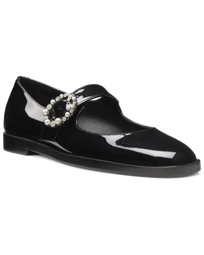 Stuart Weitzman Loralei Patent Mary Jane In Black