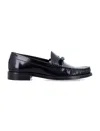 Stuart Weitzman Bow Loafer Tassel Detail In Black