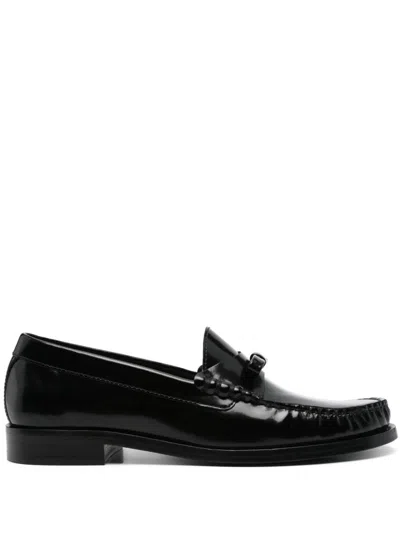 STUART WEITZMAN LOTTIE BOW LOAFERS