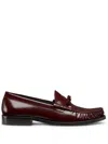 Stuart Weitzman Elegant Leather Loafers For Women In Brown