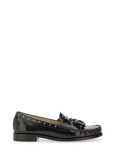 Stuart Weitzman Lottie Loafer In Black