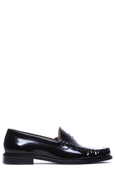 Stuart Weitzman Lottie Loafers In Black