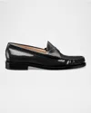 Stuart Weitzman Tish Bow Mocassin In Black
