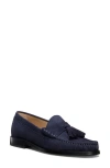 Stuart Weitzman Lottie Tassel Loafer In Blue