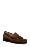 Stuart Weitzman Lottie Tassel Loafer In Brown