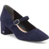 Stuart Weitzman Louise 50 Mary Jane In Nice Blue
