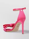 Stuart Weitzman Nudistcurver Loveknot Sandals Fuchsia