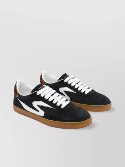 Stuart Weitzman Low Top Sneakers Animalier Detail