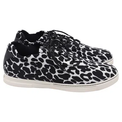 Stuart Weitzman Low Top Sneakers In Animal Print Canvas In Multi