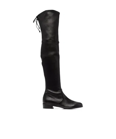 Stuart Weitzman Lowland 30mm Thigh-high Boots In Black
