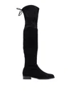 Stuart Weitzman Over-the-knee Boots With Luxurious Suede Finish And Elegant Design In Black