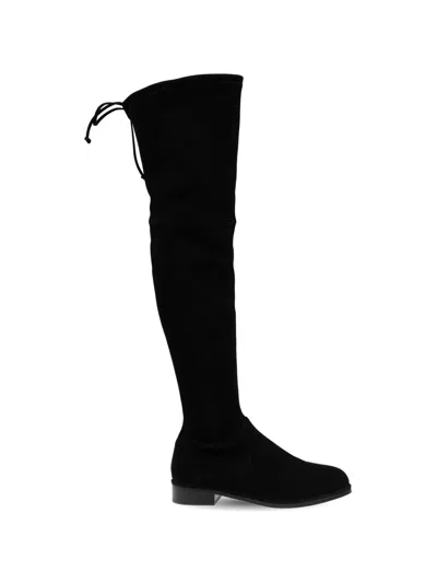 Stuart Weitzman Lowland Over-the-knee Boots In Black
