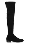 Stuart Weitzman Over-the-knee Boots With Luxurious Suede Finish And Elegant Design