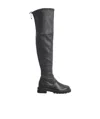 Stuart Weitzman Str Nappa Lowland Lift High Boots Shoes In Black