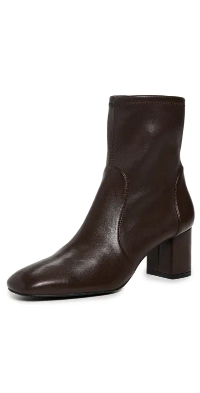 Stuart Weitzman Lucie Booties Walnut In Brown