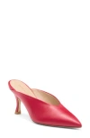 Stuart Weitzman Lula Pointed Toe Pump In Lipstick Red