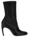 Stuart Weitzman Lux Curl Ankle Boots In Black