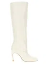 Stuart Weitzman Lux Curl Boots In White