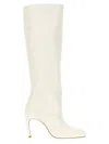 Stuart Weitzman Lux Curl Boots In White