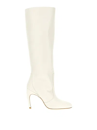 STUART WEITZMAN BOTAS - BLANCO