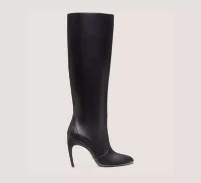 Stuart Weitzman Luxecurve 100 Slouch Boot The Sw Outlet In Black