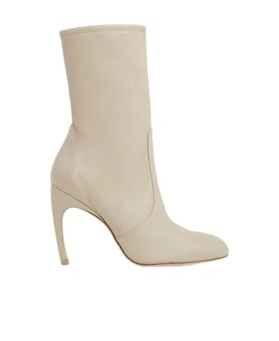 Stuart Weitzman Luxecurve 100elastic Boots In Neutral