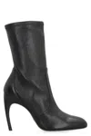Stuart Weitzman Woman Ankle Boots Black Size 7.5 Leather In Black