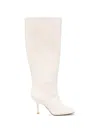 Stuart Weitzman Madison Leather Boots In Neutral