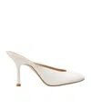 Stuart Weitzman Madison Mule 85 In White