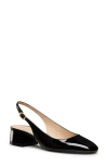 Stuart Weitzman Maeve Slingback Pump In Black