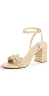 Stuart Weitzman Magnolia Block Heels 85mm Natural Tonal In Natural Tonal