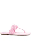 Stuart Weitzman Magnolia Embellished Raffia Sandals In Multi
