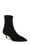 Stuart Weitzman Mara 50 Kitten Heel Bootie In Black