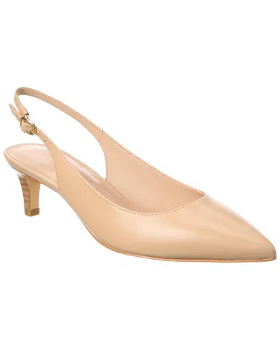 STUART WEITZMAN MARA 50 LEATHER SLINGBACK PUMP