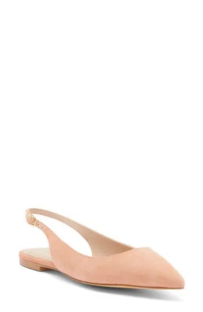 Stuart Weitzman Mara Slingback Flat In Pel